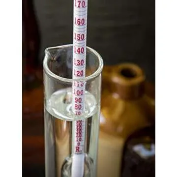 Hydrometer Alcohol Meter Kit for Distilled Spirits Testing