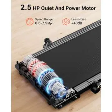 GOIMU Walking Pad, 3 in 1 Foldable Treadmill for Home & Office, 285lb Wallking Pad Treadmill 2.5HP Under Desk Treadmill with Remote Control, Walking Jogging Pad with Handle Bar (Black)