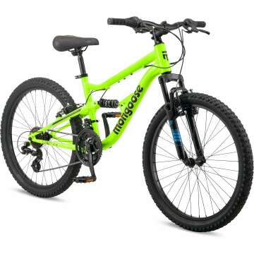 Mongoose Status Mountain Bike - 21 Speed & Disc Brakes
