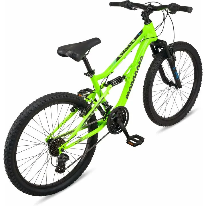 Mongoose Status Mountain Bike - 21 Speed & Disc Brakes