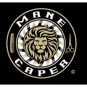 Mane Caper Purple Iridescent Salon Cape with snaps Professional Heavy Duty Material Extra Long Durability For Barbershop and Beauty Shop Use (PURPLE)