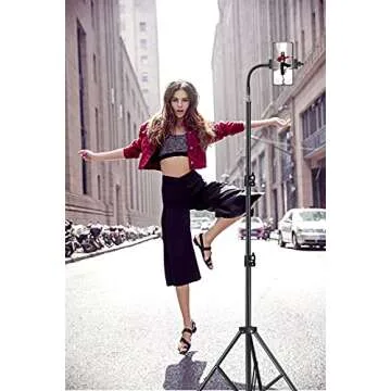 Pixel 80 Inch Tripod Stand for iPhone and Phones