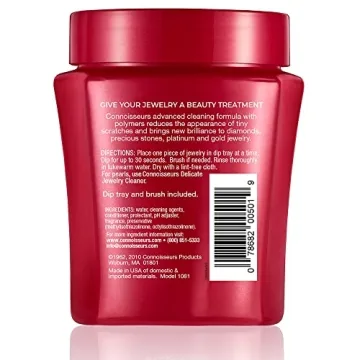 Jewelry Cleaner for Gold & Diamonds – 9.6 oz Value Size