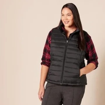 Women's Lightweight Water-Resistant Packable Puffer Vest For Every Adventure