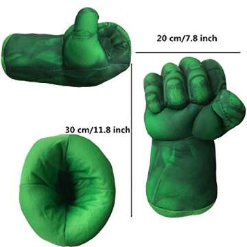 Superhero Gloves for Kids Superhero Toy Superhero Hands Kids Soft Plush Superhero Fists Cosplay for ...