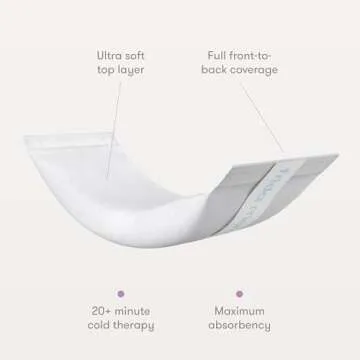 Frida Mom 2-in-1 Postpartum Absorbent Perineal Ice Maxi Pads + Perineal Medicated Witch Hazel Healing Foam for Postpartum Care, Relieves Pain and Reduces Swelling for Perineal Area