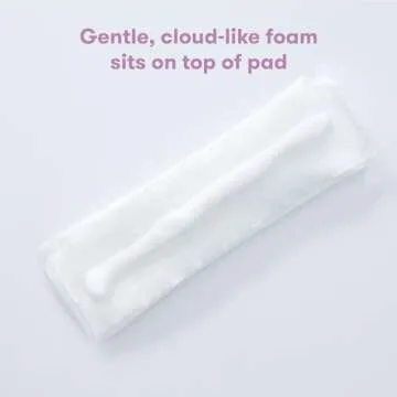 Frida Mom 2-in-1 Postpartum Absorbent Perineal Ice Maxi Pads + Perineal Medicated Witch Hazel Healing Foam for Postpartum Care, Relieves Pain and Reduces Swelling for Perineal Area