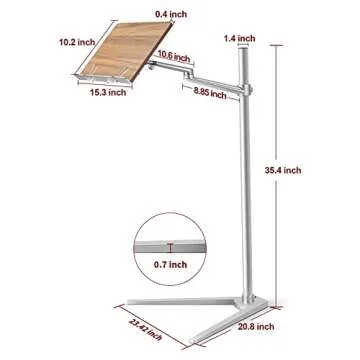 Ergonomic Shikha Book Stand for Reading and Devices