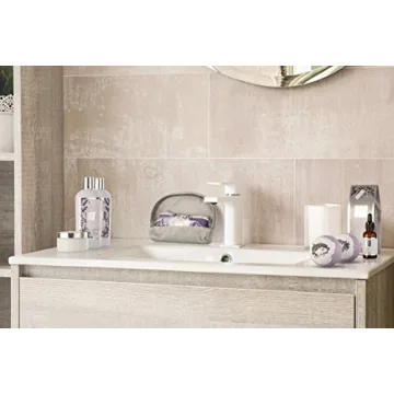 Christmas Bath Gift Basket Set for Women: Relaxing at Home Spa Kit Scented - Lavender and Jasmine with Large Bath Bombs, Salts, Shower Gel, Body Butter Lotion, Bath Oil, Bubble Bath, Loofah & More