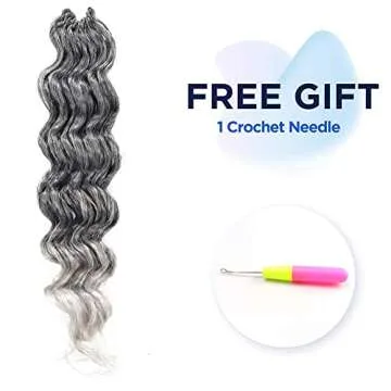 ToyoTree Ocean Wave Crochet Hair - Elegant Wavy Extensions