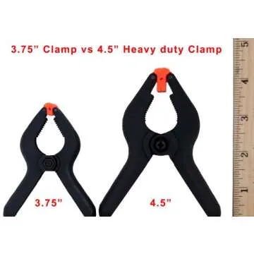 Heavy Duty Muslin Clamps for Photography and Gardening