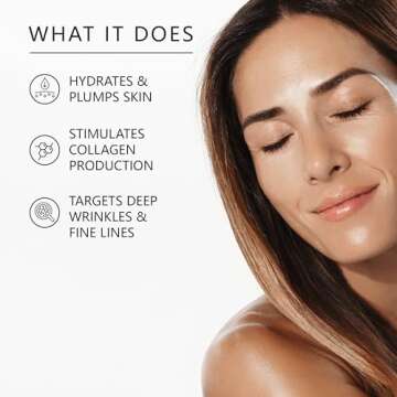 Asterwood Triple Repair Matrixyl 3000 + Argireline + Hyaluronic Acid + Vitamin C Serum for Face - An...