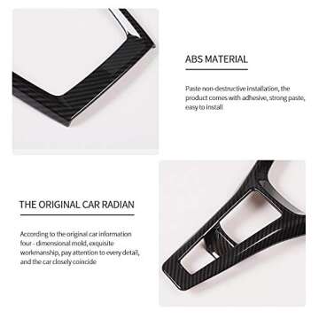 CheroCar Gears Shift Panel Trim Cover for Chevrolet Camaro 2016+