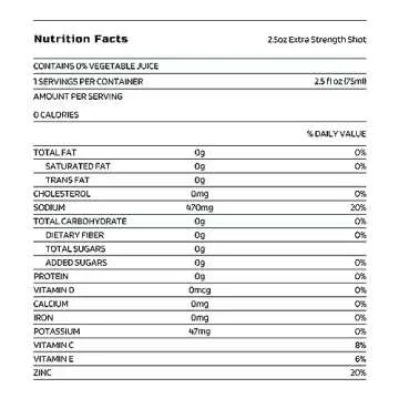 Pickle Juice Sports Drink Shots, Extra Strength - Relieves Cramps Immediately - Electrolyte Pickle Juice Shots for Day & Night Time Leg Cramp Relief - 2.5 oz, 24 Pack