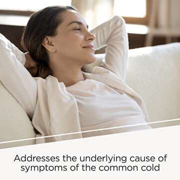 Integrative Therapeutics V Clear EPs 7630, Homeopathic Cold Medicine, Shortens Colds, Relieves Respiratory Symptoms, 99.95% Alcohol-Free Syrup, Cherry Flavored for Children and Adults, 4 Fl. Oz