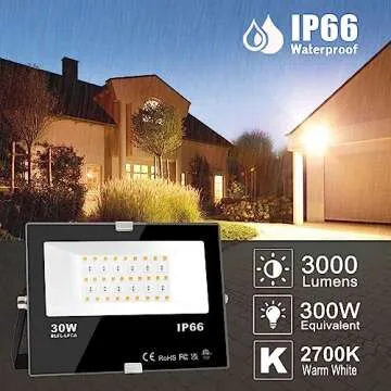 iLC 30W RGBW Smart Flood Lights for Every Occasion