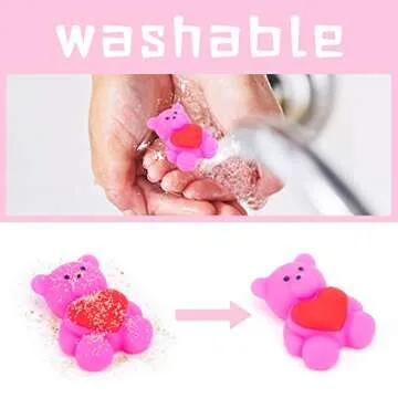 LovesTown 30PCS Mochi Squishies Toys, Mini Kawaii Squishies Stress Relief Fidget Toys for Goodie Bag Fillers Party Favors