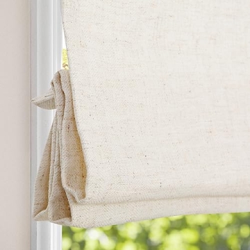 Custom Washable Blackout Roman Shades for Windows & Doors
