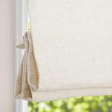 Custom Washable Blackout Roman Shades for Windows & Doors
