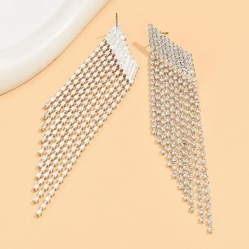 Unicra Long Tassel Earrings for Women Overall Style