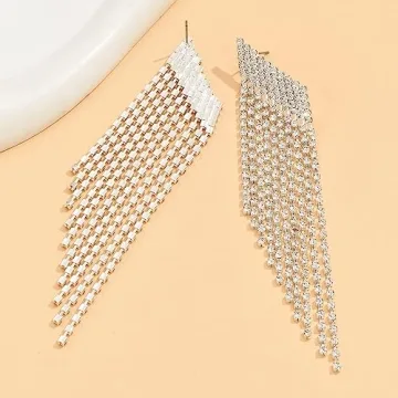 Unicra Long Tassel Earrings for Women Overall Style