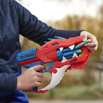 Nerf DinoSquad Raptor-Slash Blaster: 6-Dart Fun