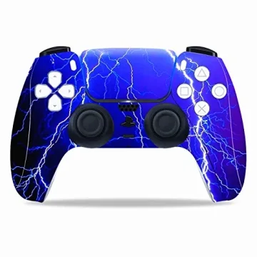 Skin for Ps5 Controller, 3pcs Whole Body Vinyl Decal Cover Sticker for PlayStation 5 Controller (PS5 Controller #2)
