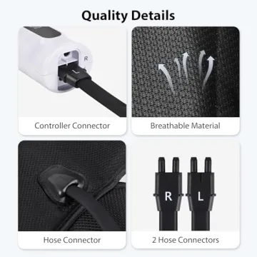 CINCOM Leg Massager for Circulation and Pain Relief