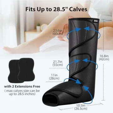 CINCOM Leg Massager for Circulation and Pain Relief