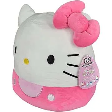 SQUISHMALLOW KellyToys - Sanrio® Hello Kitty® and Friends Squad - 12 Inch (30cm) - Pink Hellokitty...