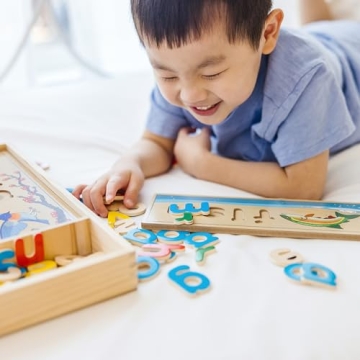 Melissa & Doug See & Spell Wooden Toy for Ages 4+