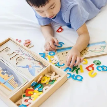Melissa & Doug See & Spell Wooden Toy for Ages 4+