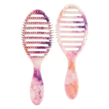 Wet Brush Speed Dry Hair Brush - Vented Design with Ultra Soft HeatFlex Bristles