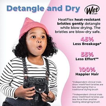 Wet Brush Speed Dry Hair Brush - Efficient Detangling for All Hair Types