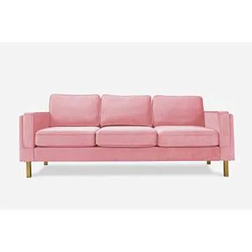 Chic ALBANY PARK Mid-Century Modern Velvet Sofa