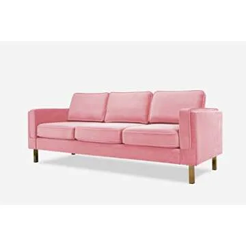 Chic ALBANY PARK Mid-Century Modern Velvet Sofa