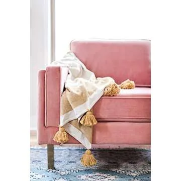 Chic ALBANY PARK Mid-Century Modern Velvet Sofa
