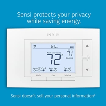 Sensi Smart Thermostat: Wi-Fi & Alexa Compatible