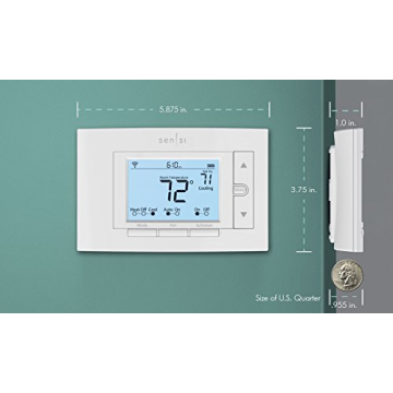 Sensi Smart Thermostat: Wi-Fi & Alexa Compatible