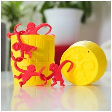 Classic Family Fun Barrel of Monkeys Game for Kids 3+