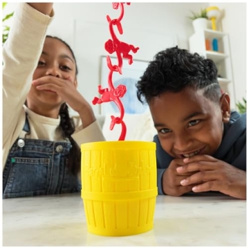 Classic Family Fun Barrel of Monkeys Game for Kids 3+