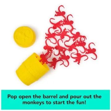 Classic Family Fun Barrel of Monkeys Game for Kids 3+