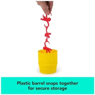 Classic Family Fun Barrel of Monkeys Game for Kids 3+