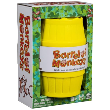 Classic Family Fun Barrel of Monkeys Game for Kids 3+