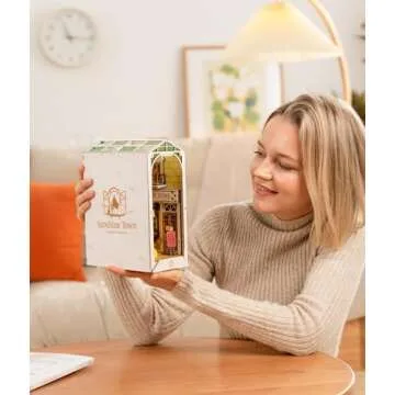 Rolife DIY Book Nook Kit Sunshine Town for Creative Decor