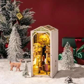 Rolife DIY Book Nook Kit Sunshine Town for Creative Decor