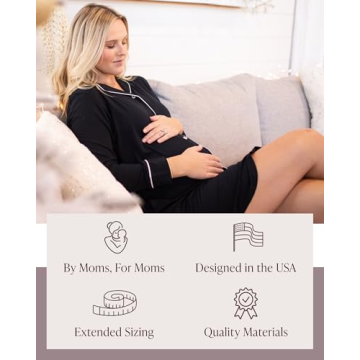 Kindred Bravely Clea Nursing Nightgown for Moms