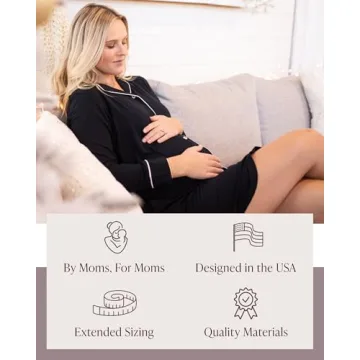 Kindred Bravely Clea Nursing Nightgown for Moms