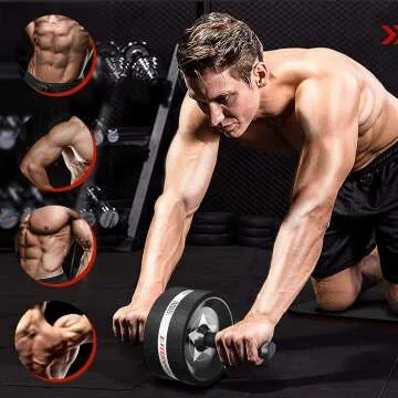 Ab Rollers Wheel Kit for Core Strength Training