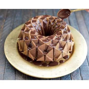 Nordic Ware 00111727 Jubilee Bundt Pan, Metallic, One Size